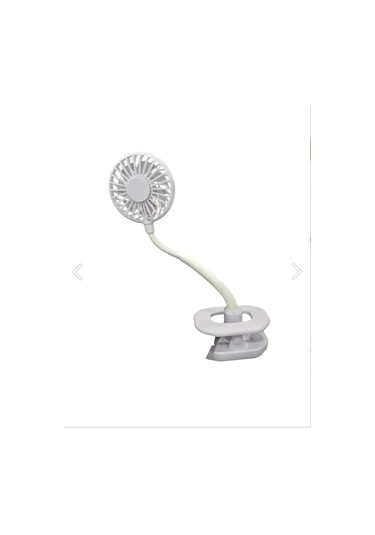 Portatif Işıklı Mini Klipsli Fan