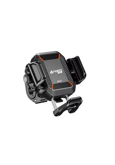 Nukrotech M33 Titreşim Modüllü Telefon Tutucu Siyah