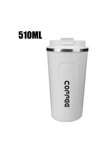 Beyaz Çay Su Kahve Termal Kupa Sızdırmaz Seyahat Termos Bardak Çift Paslanmaz Çelik Araba Termos Kupa Termo Cafe 380/510 Ml Kahve Kupa 510 ML Beyaz Çay Su Kahve Termal Kupa Sızdırmaz Seyahat Termos Bardak Çift Paslanmaz Çelik Araba Termos Kupa Termo Cafe 380/510 Ml Kahve Kupa 510 ML