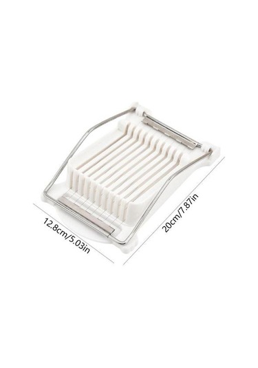 Öğle Yemeği Et Dilimleyici Çok Fonksiyonlu Paslanmaz Çelik Jambon Meyve Sebze Yumurta Peynir Dilimleyiciler Ev Mutfak Kesme Aletleri Beyaz