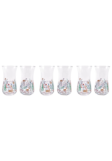 Anason İşleri Balık Gözü Rakı Bardağı İnce Belli 6'lı Set