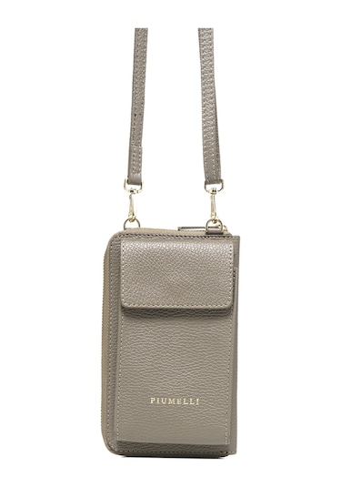 Çapraz Çanta Kadın Lısa Piumelli Milano Bag D40 Taupe Taba