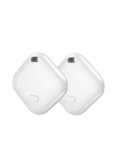 Maiyame F02-b Android Bluetooth  Google Onaylı - 2 Adet Beyaz, Anahtar/esya Kayıp Engelleme, 150m Menzil, Ip67 Su Geçirmez, Yerini Sesli Bulma, Google "cihazları Bul" Uygulaması İle Uyumlu