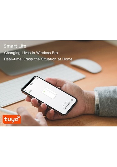 Novahub Wi-fi Kapı Pencere Alarmı, Tuya İle Anlık Bildirim, Kolay Kurulum, Çok Amaçlı Kullanım, Güçlü Dayanıklılık