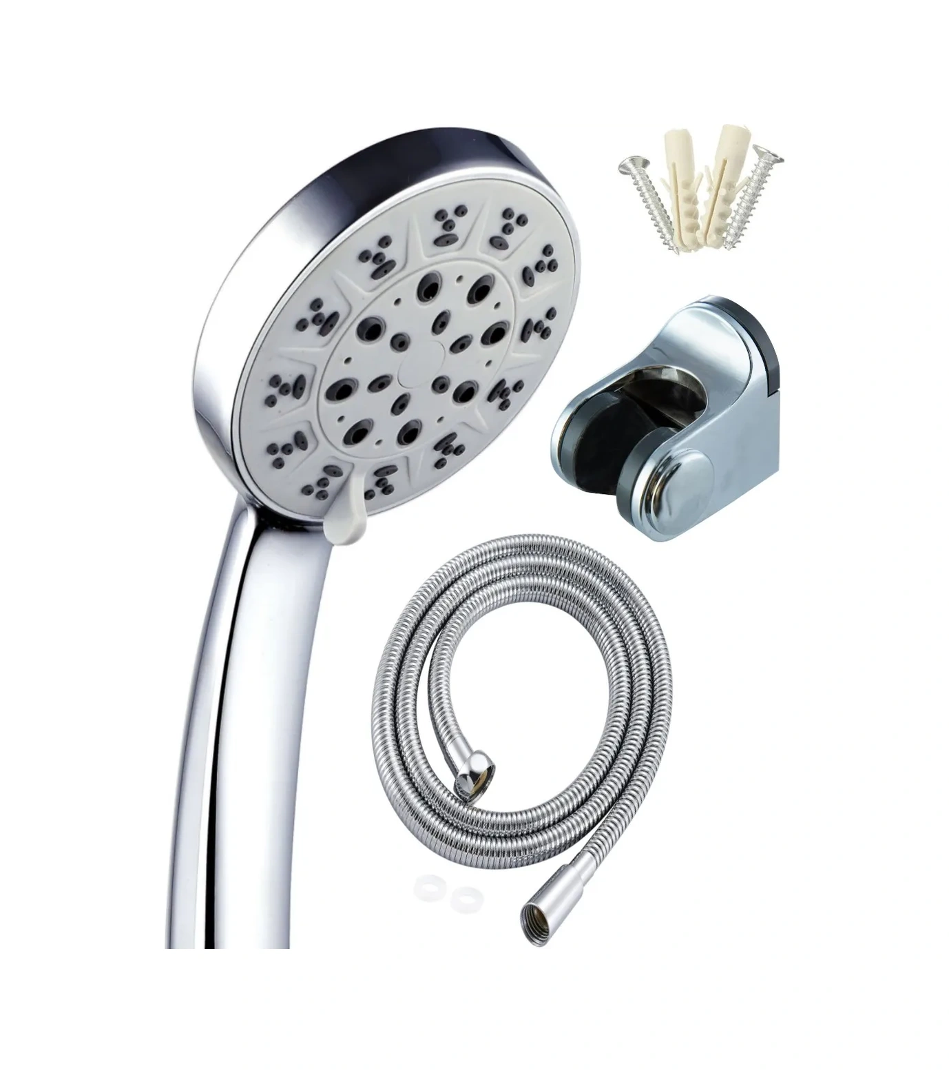 Vaterlinia Duş Başlığı Hortumlu Tutucu Hediye 131641663 Krom