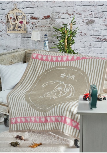 Komfort Home Softy Bebek Battaniyesi 100 X 120 Cm Kahve Kahverengi