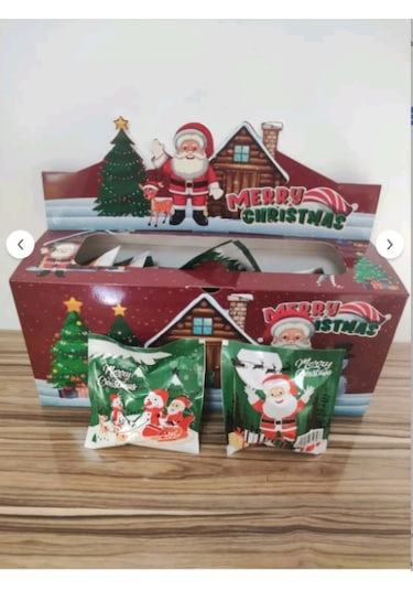 Yeni Yıl Yilbasi Noel Temalı Figürlü Supriz Paket 25 Adet