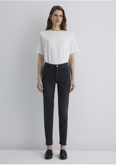 Mavi - Cindy Gold Shape Gri Jean Pantolon 100277-88608 Antrasit