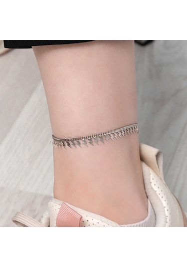 925 Ayar Gümüş Şimşek Halhal Çok Renkli