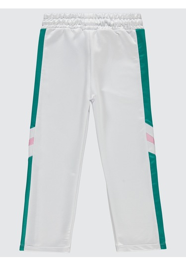 Civil Girls Kız Çocuk Eşofman Altı 10-13 Yaş Beyaz Beyaz