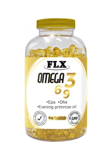 Flx Omega 3-6-9 Balık Yağı 90 Softgel