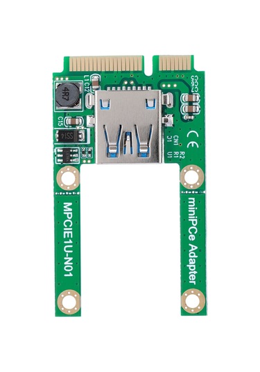 Shineyee Mini Pcı-e'den Usb 2.0'ye Dönüştürücü Kart - Dış Usb Yuva Tasarrufu, Mini Usb Cihazları İçin Uyumlu