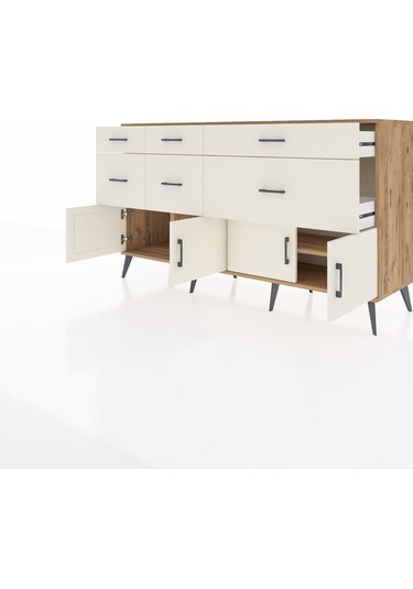 Kronos Konsol Tek Raflı 6 Çekmeceli 4 Kapaklı 176x59x99 Çam-aytaş Çam-aytaşı Kronos Konsol Tek Raflı 6 Çekmeceli 4 Kapaklı 176x59x99 Çam-aytaş Çam-aytaşı
