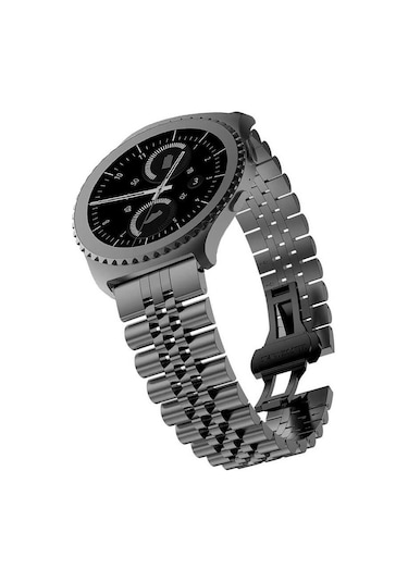 Galaxy Watch 46mm Uyumlu Krd-36 22mm Metal Zore Kordon-rose Gold