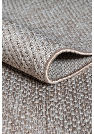 Elit Premium Sisal Jut Halı 1016 - Antrasit Hasır Dokuma Bej-krem Bej - Krem
