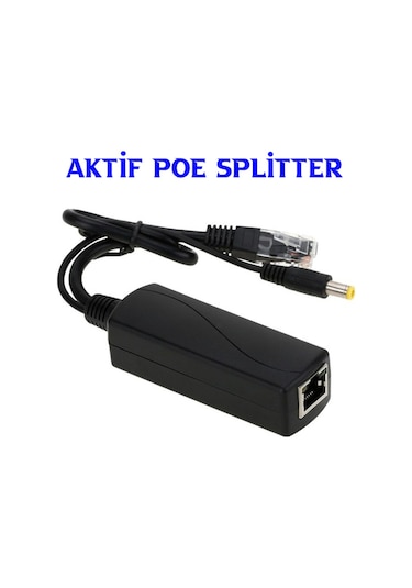 Apronx 48v 2a Ip Kamera Aktif Poe Splitter