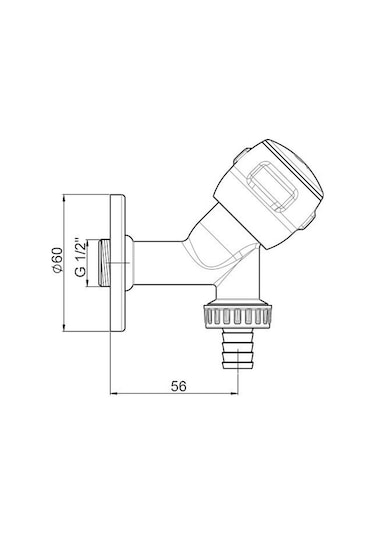 Gpd Çamaşır Musluğu Rios Cms30 Krom