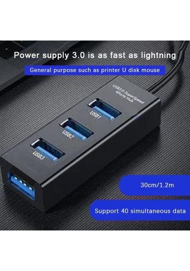 Usb Hub Çoklu Usb Ayırıcı Hub Güç Kullanımı