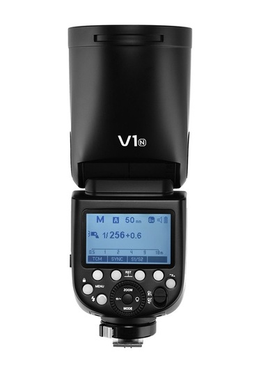 Godox V1N Nikon Uyumlu Yuvarlak Kafa Flaş