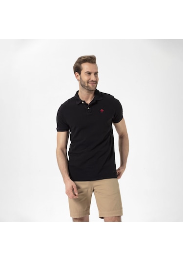 Routefıeld Routefield Erkek Polo Tişört Patriot Siyah 10010 SIYAH