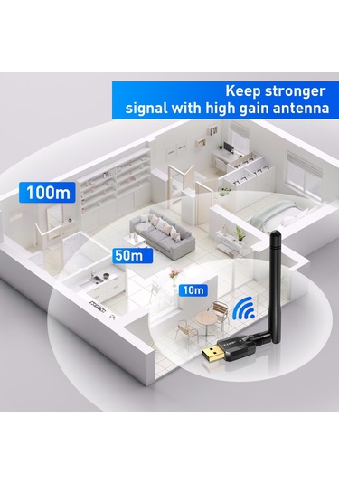 Sones Edup Usb Bluetooth Adaptörü 5.4 Verici Ses Alıcı Modülü