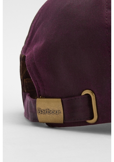 Barbour Beauly Yağlı Şapka Ru52 Rustic/merlot Bordo