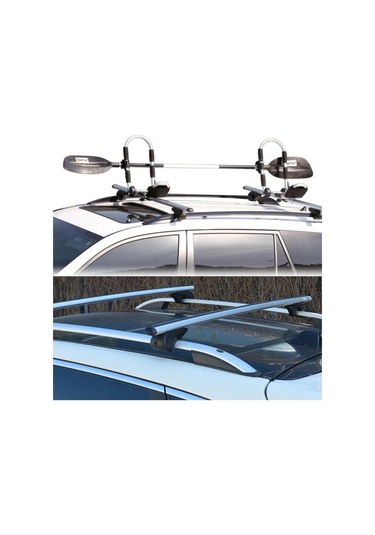 Universal Boldbar Ara Atkı Gri- Bold Bar V1 S 78-100 Cm, Metal Kilit, 2 Parça