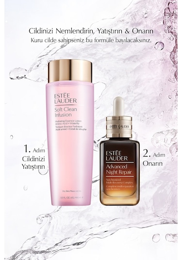 Estee Lauder Soft Clean Infusion Kuru Ciltler İçin Nemlendirici Bakım Losyonu 400 ML