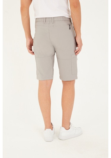 Camp Scoutland Camp715 Outdoor Tactical Su İticili Yazlık Erkek Taktik Şort Taş