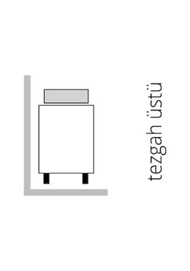 Idevit Elit Tezgah Üstü Lavabo (42 x 72) 0101-0425