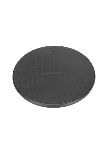 Kosona Plastik K8 Kablosuz Şarj Cihazı 5w Hızlı Şarj - S21/s20/s10/s9/s8/s7 Uyumlu Siyah