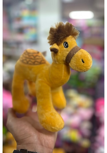 Sevimli Deve Peluş Oyuncak 20 Cm Çok Renkli