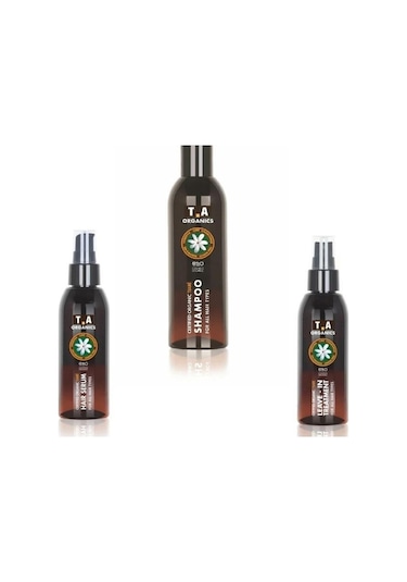 Tca Organics Tiare Tüm Saçlar için Bakım ve Onarım Seti