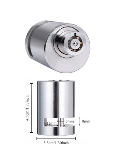 Xindoker Bisiklet, Motosiklet Ve Elektrikli Scooter İçin Dayanıklı Disk Fren Kilidi - 2 Anahtarlı, Kolay Kullanım, Hafif Ve Güvenli