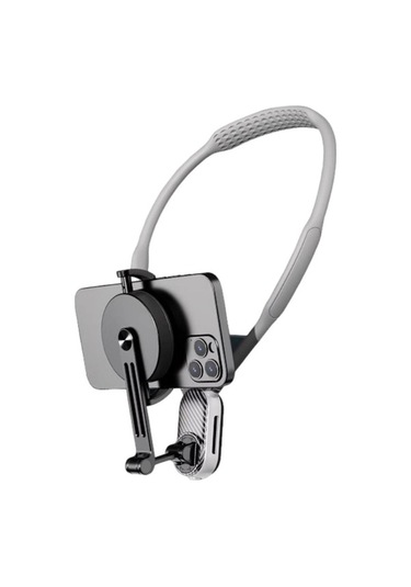 "Iphone Uyumlu 15/14/13/12 İçin Manyetik Boyun Askılı Pov Video Çekim Desteği - Esnek Ve Konforlu"