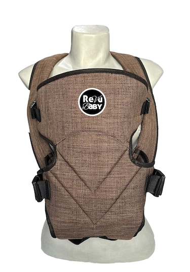 Revubaby Pro Comfort Kanguru Kahverengi Bebek Taşıma Çantası
