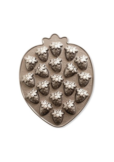 Nordicware Mini Çilekler Kek Kalıbı 92748 Altın