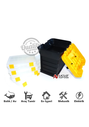 Super-Bag Asr2089 Plastik Organizerli Takım Çantası