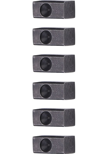 Hfambition Elektro Gitar Tremo Köprü Tamiri İçin Dayanıklı Metal Basma Blokları - 6 Adet Set