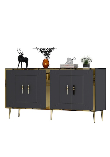 Arnoct Kb150 Konsol Antrasit-altın