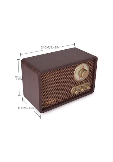 Looptone Dsy-R08 Retro Radyo Espresso