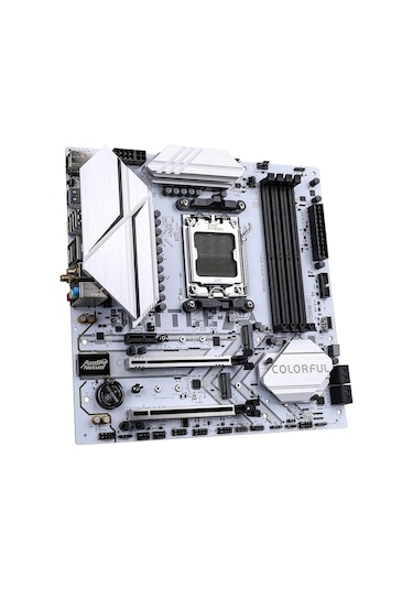 Colorful Battle Ax B650m-whıte Wıfı V15 Ddr5 7600mhz Matx Gaming Aaaa11clf0010