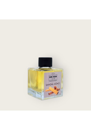 Sandal Ağacı Bambu Çubuklu Oda Kokusu 100 Ml Cam Şişe