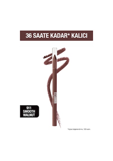Maybelline New York Tattoo Liner Jel Göz Kalemi 911 Smooth Walnut