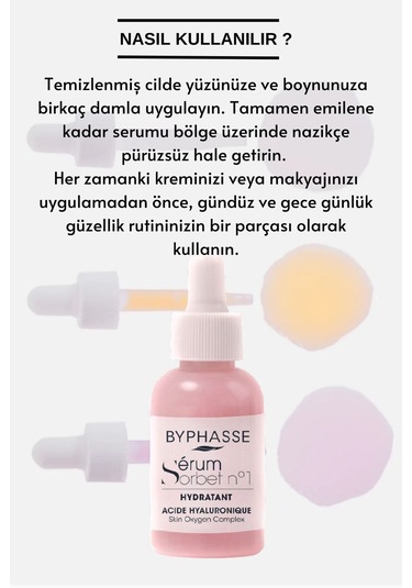 Byphasse Yoğun Nemlendirici ve Canlandırıcı Serum 50 ML