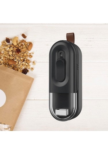 Homyl Vakum Torbası Kapama Makinesi Yeniden Kapatma Torbaları Siyah