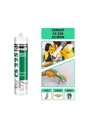Ceresit Cs 225 Silikon Beyaz 280 Gr 25'li Koli