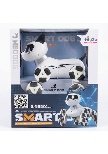 Akıllı Akrobatik Robot Köpek - 2.4g Frekanslı Merdiven Çıkan Hareketli Oyuncak