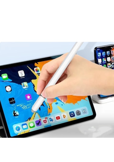 Microcase AL4763 3 İn 1 Disk Uçlu Stylus Kalem Beyaz