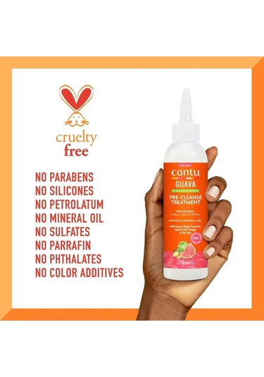 Cantu Guava & Ginger Saç Derisi Arındırıcı Ön Temizleme Bakımı 180ml